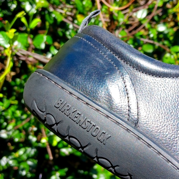 Birkenstock Islay Ladies, Black, Leather Walker/Sneaker - Picture 15 of 17